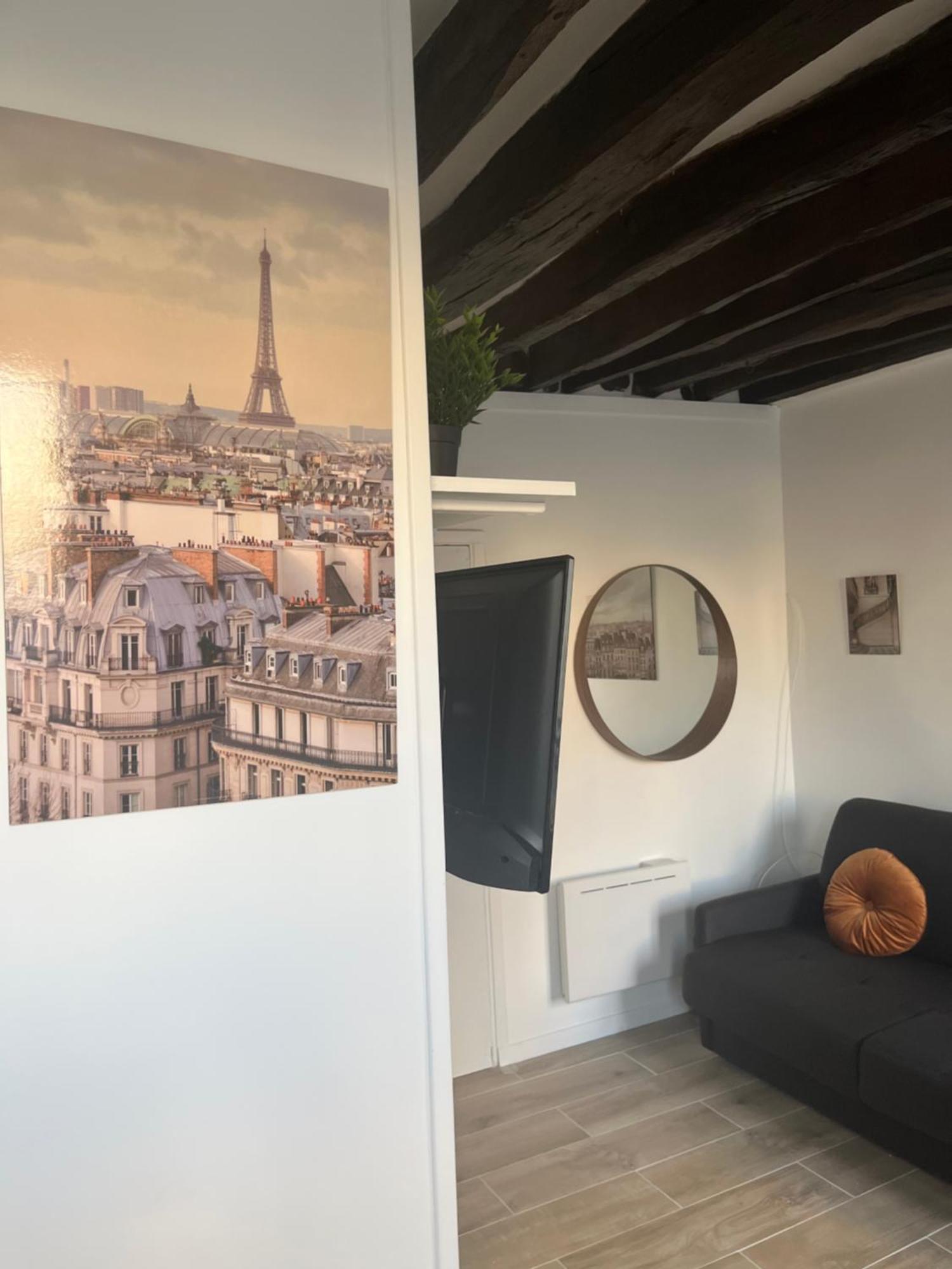 Charmant Studio Au Coeur Du Marais Paris Luaran gambar